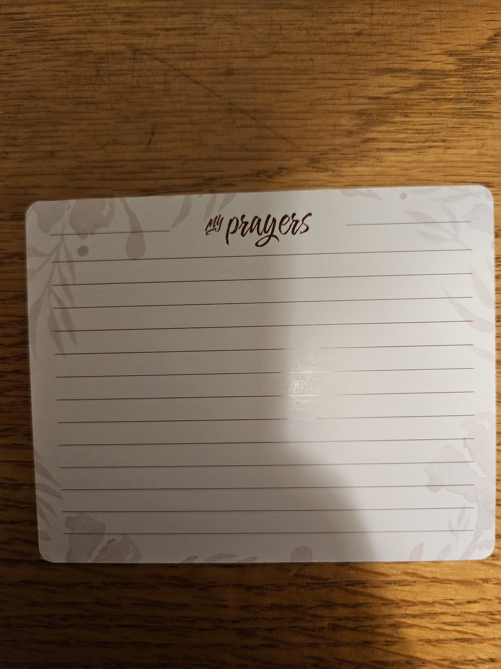 Prayer Card Box - Picture 6 of 9